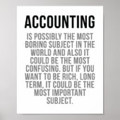 Poster Comptabilité (Devant)