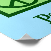 Poster Comptabilité de l'amour pour la paix (Coin)