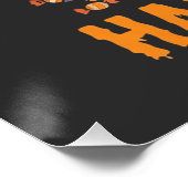 Poster Comptable Aime Halloween Citrouille Comptable Desi (Coin)