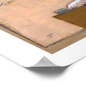 Poster Comptable de jour fiscal numéros de poule amusant  (Coin)