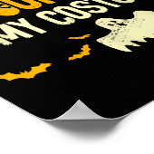 Poster Comptable épuisé Cpa Halloween Drôle Comptable (Coin)