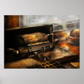 Poster Comptable - La machine d'ajout (Devant)