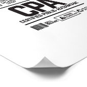 Poster comptable public agréé - CPA (Coin)