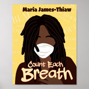 Poster Compter Chaque Respiration