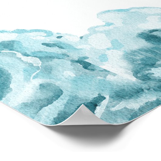 Poster Compter Toutes Les Vagues Citer Nautique Nautique  (Coin)