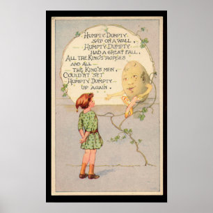 Poster Comptine de Humpty Dumpty