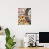 Poster Comptine de Mère l'Oie Conte de Fées (Bureau à domicile)
