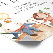 Poster Comptines pour bébé Livres de douche pour bébé sig (Coin)