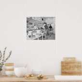 Poster Comptoir de déjeuner, 1941 (Cuisine)