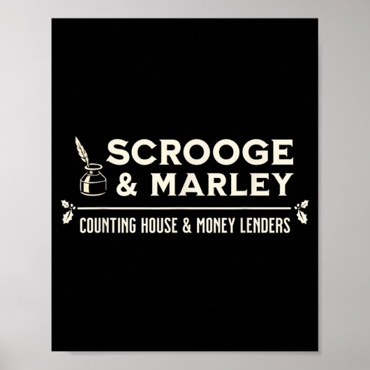 Poster Comptoir de Scrooge et Marley Ens (Devant)
