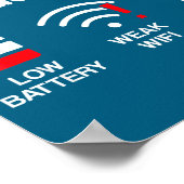 Poster Computer Science Things I Hate Low Battery Weak Sc (Coin)