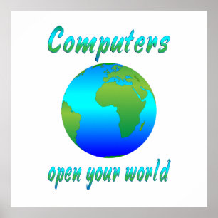 Poster Computers Open Worlds