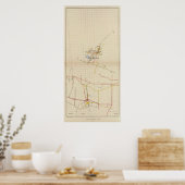 Poster Comstock Mine Maps Numéro II (Cuisine)