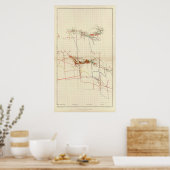 Poster Comstock Mine Maps Numéro III (Cuisine)