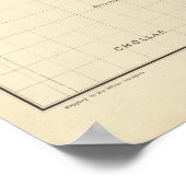 Poster Comstock Mine Maps Numéro IV (Coin)