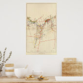 Poster Comstock Mine Maps Numéro IV (Cuisine)