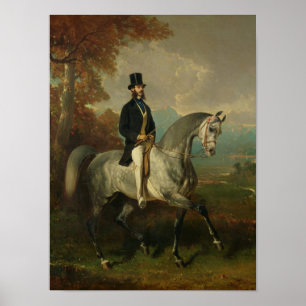Poster Comte Alfred de Montgomery 1850-60