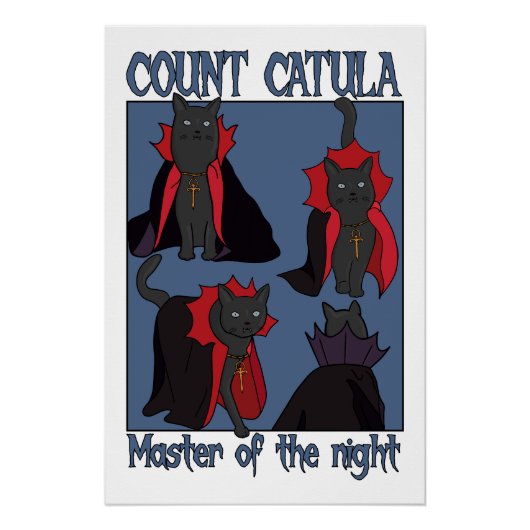 Poster Comte Catula Maître de la Nuit (Devant)