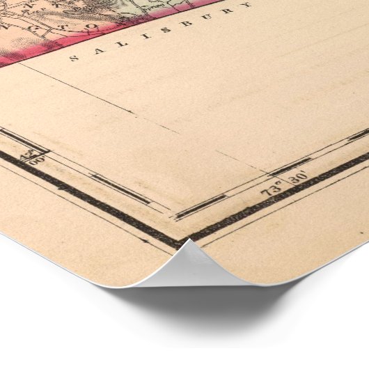 Poster Comté de Berkshire (Coin)