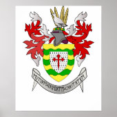 Poster Comté de Donegal, Irlande (Devant)