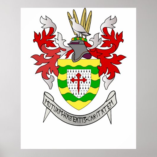 Poster Comté de Donegal, Irlande (Devant)