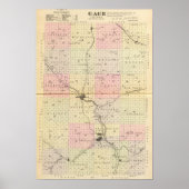 Poster Comté de Gage, Nebraska (Devant)