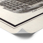 POSTER COMTÉ DE GALVESTON TEXAS MAP 1902 (Coin)