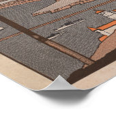 Poster Comté de Los Angeles, Californie (Coin)