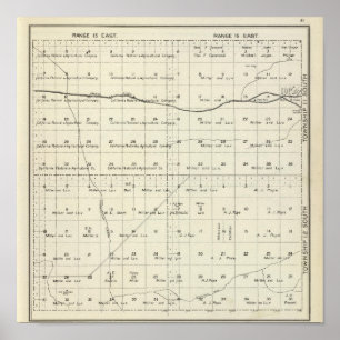 Poster Comté de Madera, Californie