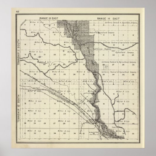 Poster Comté de Madera, Californie 6 (Devant)