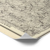 Poster Comté de Madera, Californie 8 (Coin)