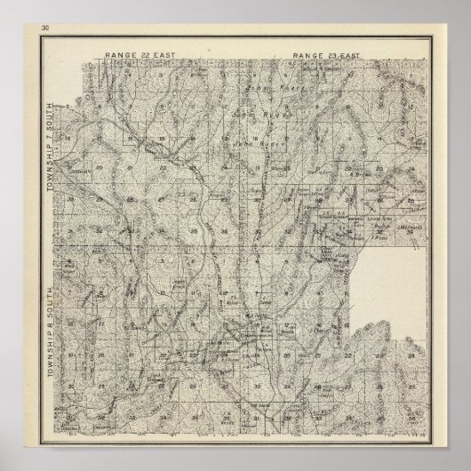 Poster Comté de Madera, Californie 8 (Devant)