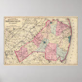 Poster Comté de Monmouth, NJ (Devant)