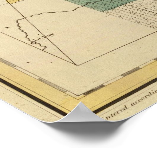 Poster Comté de Monroe (Coin)