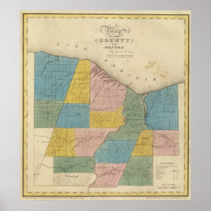 Poster Comté de Monroe