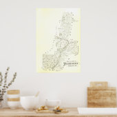 Poster Comté de Penobscot, Maine (Cuisine)