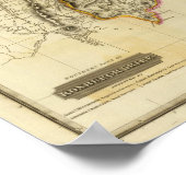 Poster Comté de Roxburgh Sud (Coin)