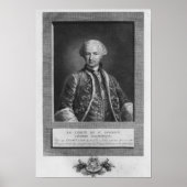 Poster Comte de Saint Germain, célèbre alchimiste, 1783 (Devant)
