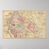 Poster Comté de Salem, NJ (Devant)