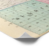 Poster Comté de Saline, Kansas (Coin)