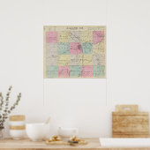 Poster Comté de Saline, Kansas (Cuisine)