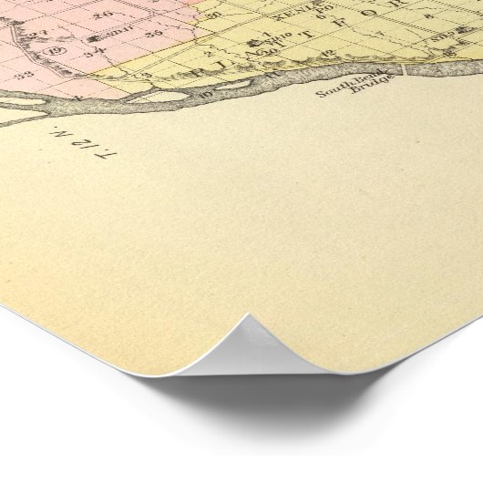 Poster Comté de Sarpy, Nebraska (Coin)