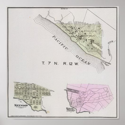 Poster Comté de Sonoma, Californie 29 (Devant)