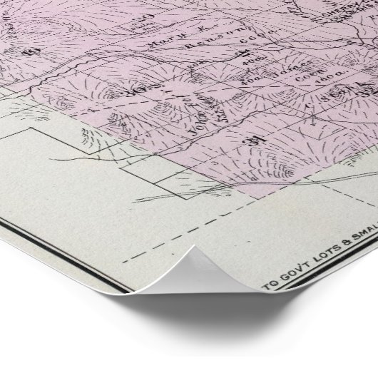 Poster Comté de Sonoma, Californie 7 (Coin)