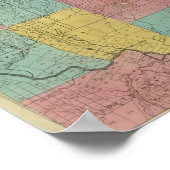 Poster Comté de Tioga (Coin)