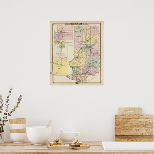 Poster Comté de Trempealeau, Wisconsin (Cuisine)