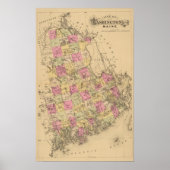 Poster Comté de Washington, Maine (Devant)