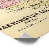 Poster Comté de Washington, Nebraska (Coin)