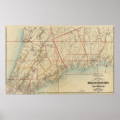 Poster Comté de Westchester, New York (Devant)