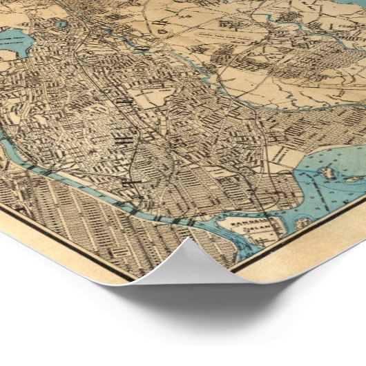 Poster Comté de Westchester, New York 3 (Coin)